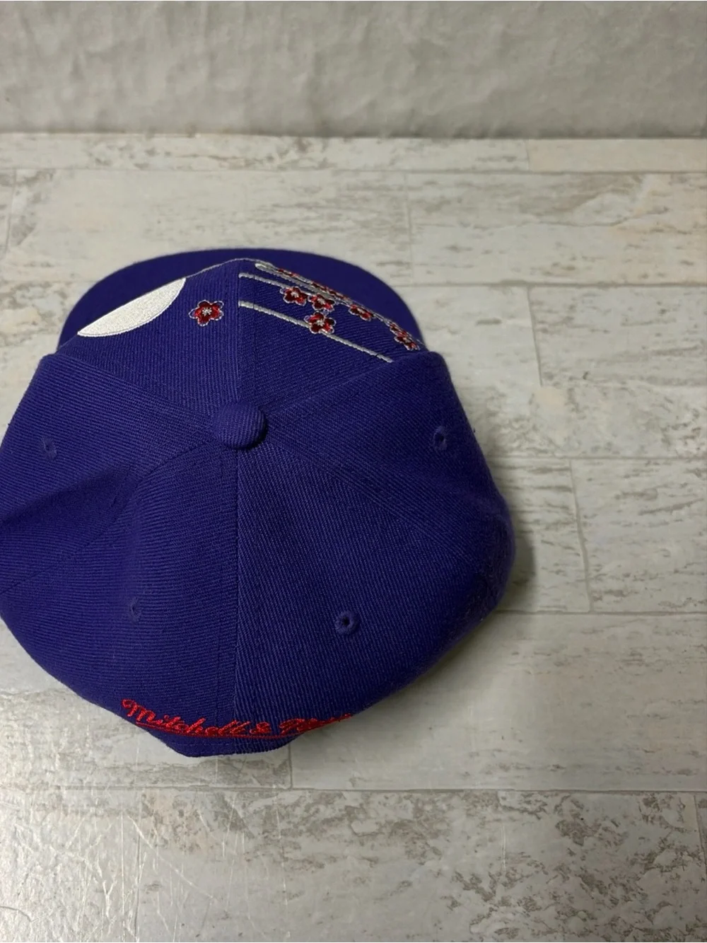 Mitchell & Ness NBA Toronto Raptors Classic Purple Snapback Hat Cap